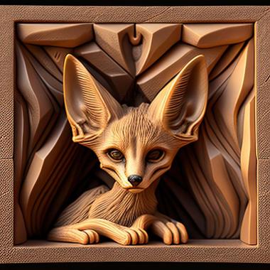 3D model Fennec (STL)